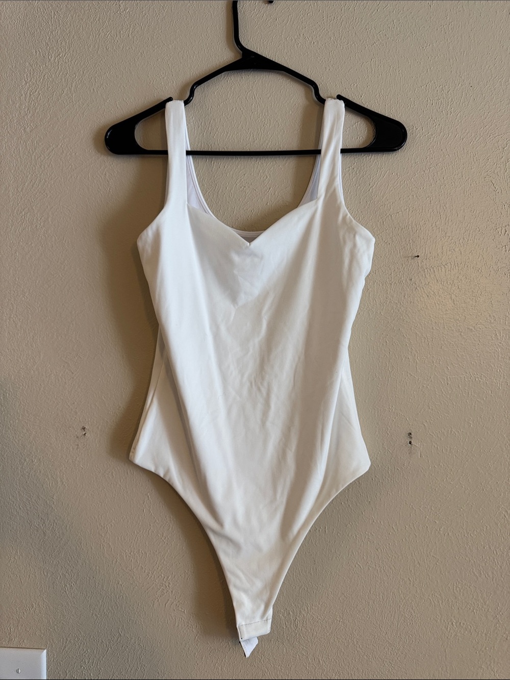 Klassy Network White bodysuit thong - Sleek Tank Style